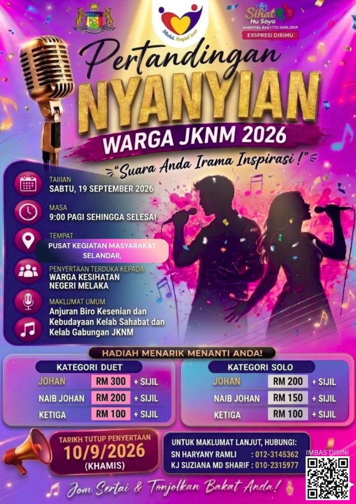 Pertandingan Nyanyian Warga JKNM 2026