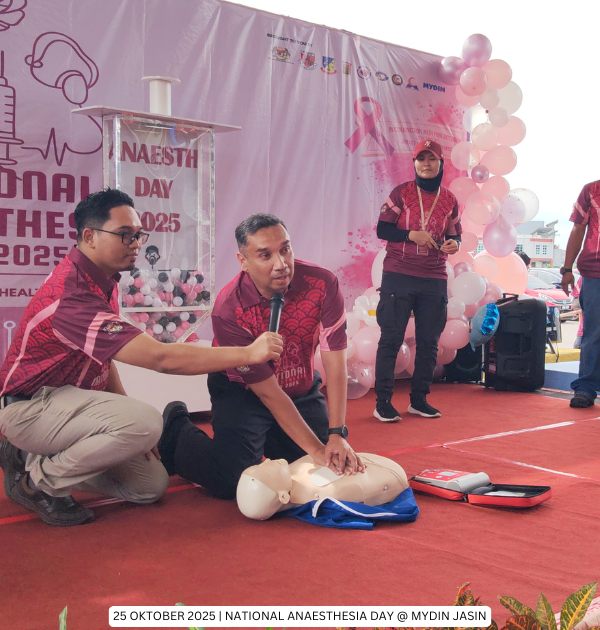 NATIONAL ANAESTHESIA DAY @ MYDIN JASIN 2025