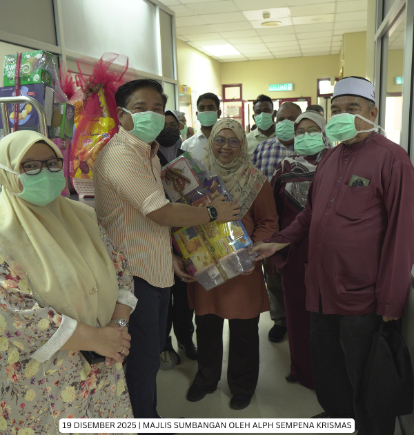 MAJLIS SUMBANGAN OLEH ALPH SEMPENA KRISMAS 2025