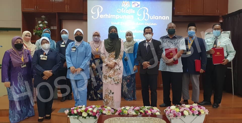 Majlis Perhimpunan Pagi Hospital Jasin November 2021