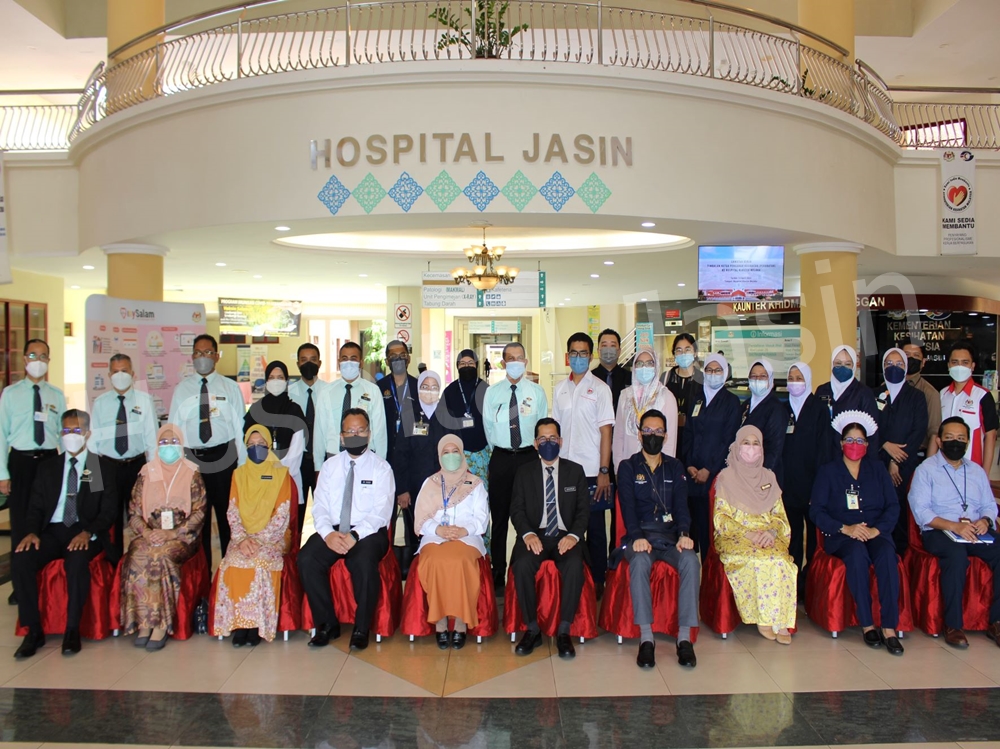 Lawatan Kerja Timbalan Pengarah Kesihatan (Perubatan) Ke Hospital Jasin (Hospital Kluster Melaka)